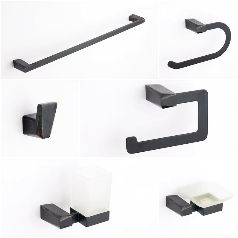 Rose Gold Bath Hardware Set
