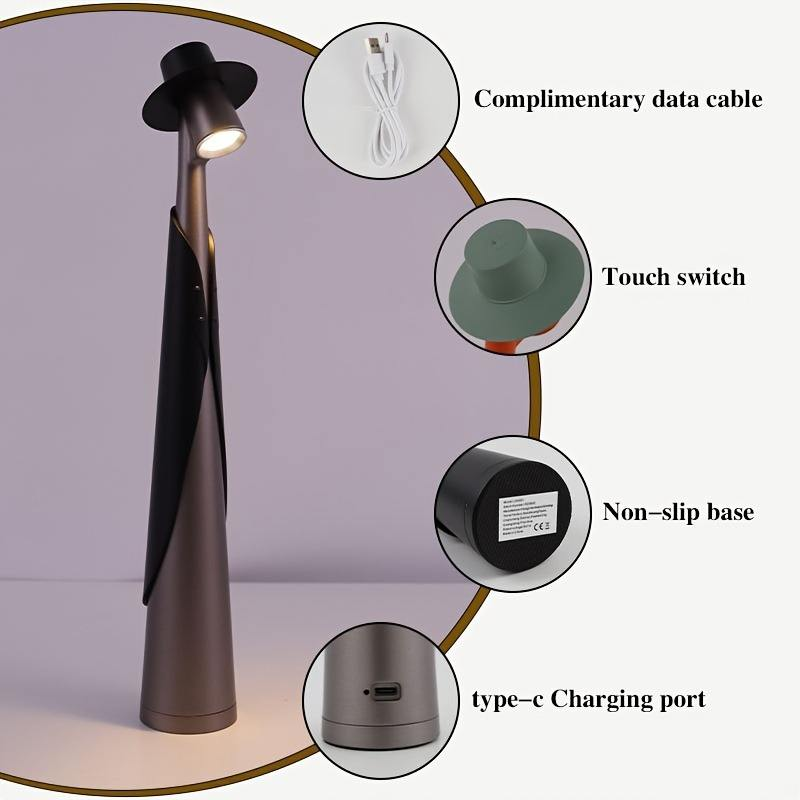 Wholesale Nordic Artwork LED Bedside Table Lamp Italy Design Creative Decorative Stem Sculpting for Modern Home Decor Bedroom