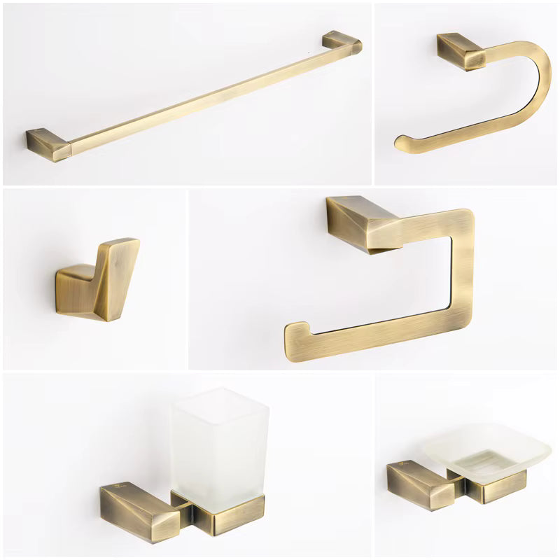 Rose Gold Bath Hardware Set