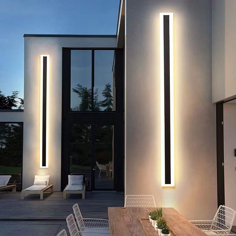 Linear Garden Wall Light