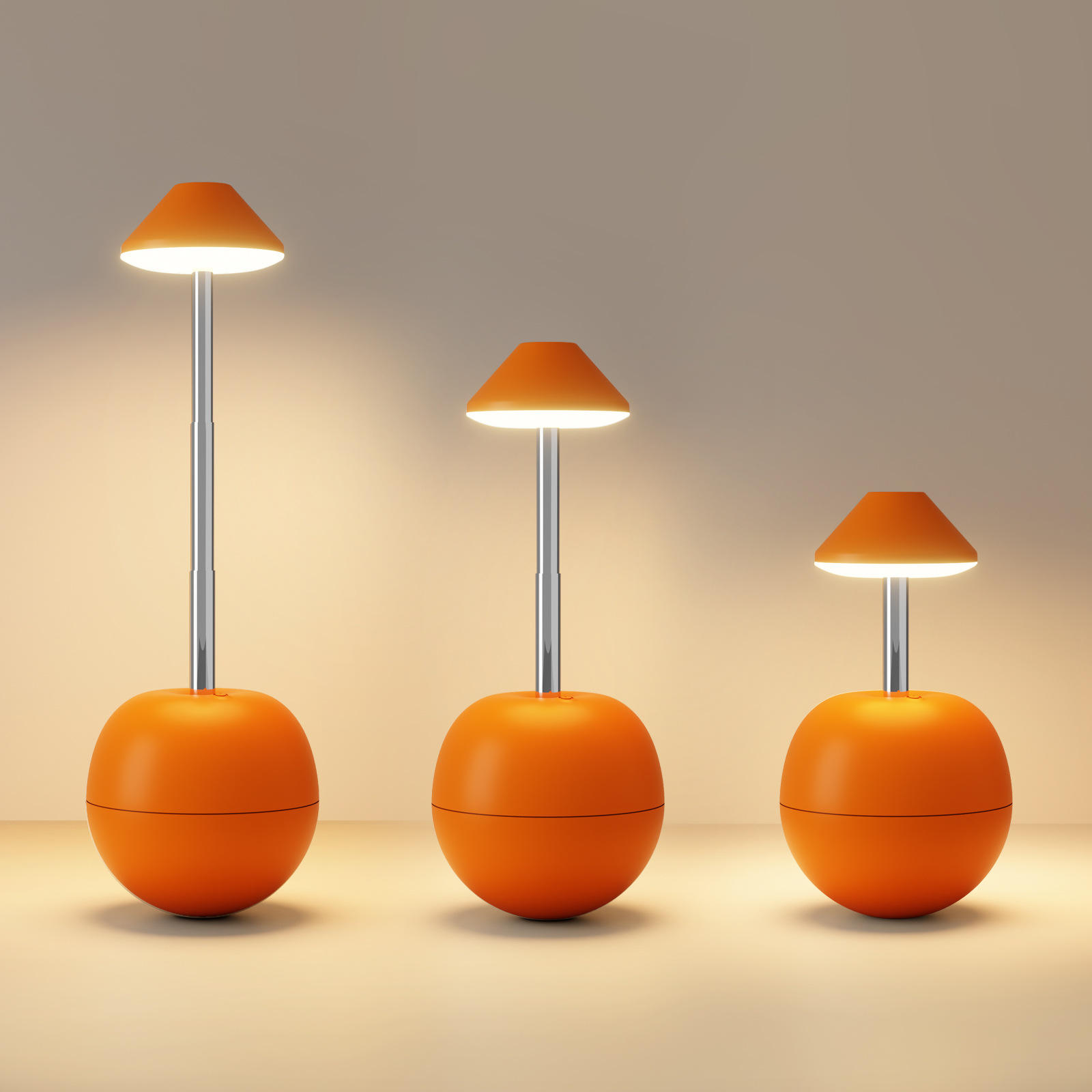 led night light rechargeable creative decorative table lamp bedroom desktop remote control bedside ambient light