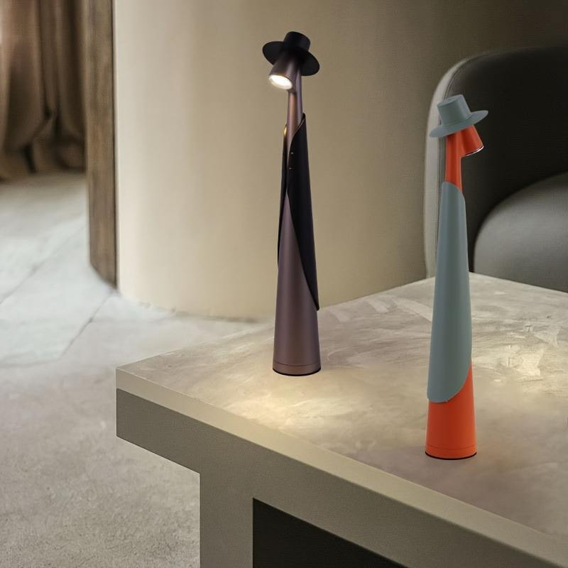 Wholesale Nordic Artwork LED Bedside Table Lamp Italy Design Creative Decorative Stem Sculpting for Modern Home Decor Bedroom