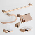 Rose Gold Bath Hardware Set