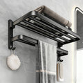 New Modern Simple Suction Cup Towel Rack Bathroom Mirror Polished No-Drill Wall-Mounted Towel Bar Storage Single/Double Rod