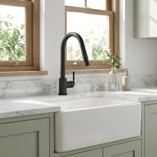 Commercial Gold Black Modern Contemporary Single Handle Torneira Gourmet Pull Down Sprayer Kitchen Sink Faucets