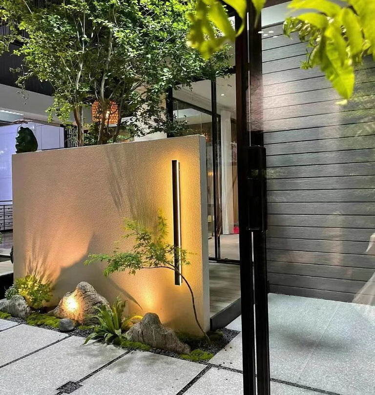 Linear Garden Wall Light