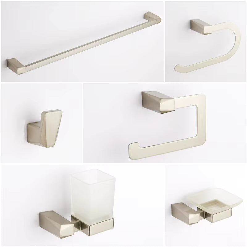 Rose Gold Bath Hardware Set