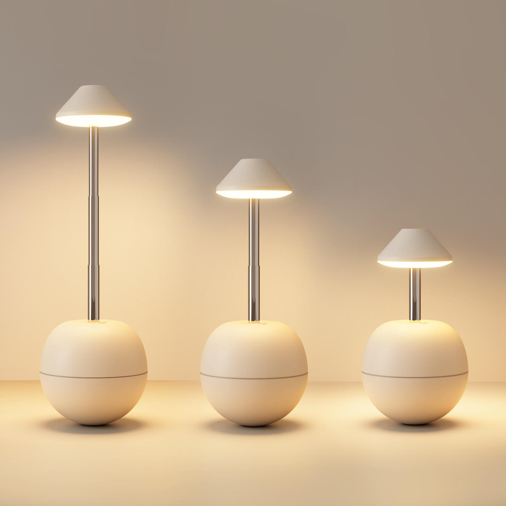 led night light rechargeable creative decorative table lamp bedroom desktop remote control bedside ambient light