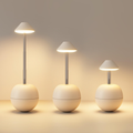 led night light rechargeable creative decorative table lamp bedroom desktop remote control bedside ambient light